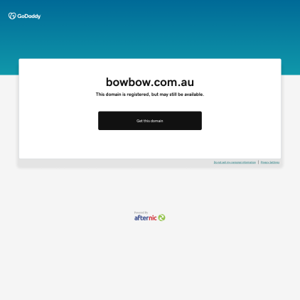 A detailed screenshot showcasing the homepage of bowbow.com.au, highlighting its main features and design elements.