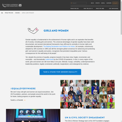 A detailed screenshot showcasing the homepage of globalmomschallenge.org, highlighting its main features and design elements.