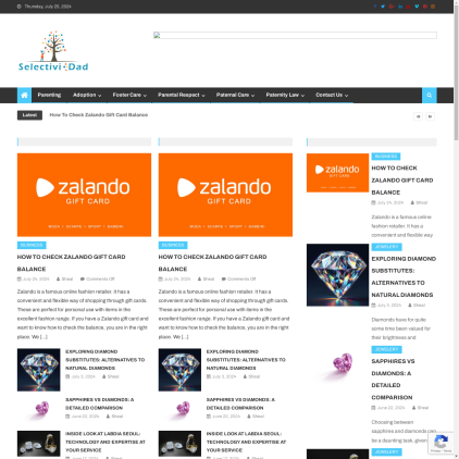 A detailed screenshot showcasing the homepage of selectividad.net, highlighting its main features and design elements.