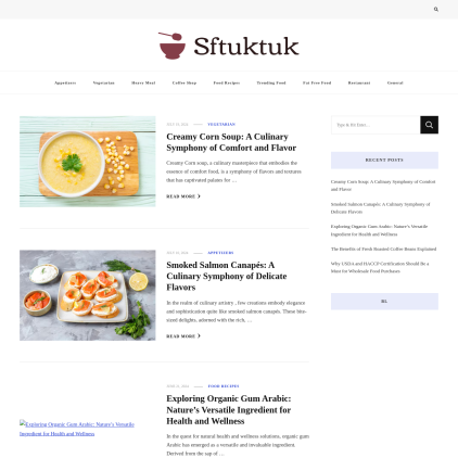 A detailed screenshot showcasing the homepage of sftuktuk.com, highlighting its main features and design elements.