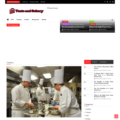 A detailed screenshot showcasing the homepage of tasteandseecakery.com, highlighting its main features and design elements.