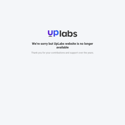 A detailed screenshot showcasing the homepage of uplabs.com, highlighting its main features and design elements.