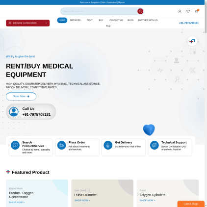 A detailed screenshot showcasing the homepage of www.primehealers.com, highlighting its main features and design elements.